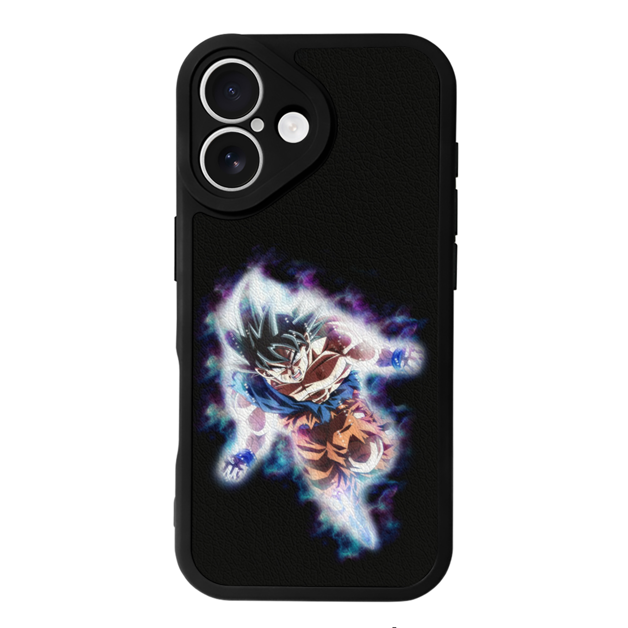 （画像用） ドラゴンボール 孫悟空（そん ごくう）Son Goku カカロット DRAGON BALL Kakarotto 【iPhone 16シリーズ対応】シリコンスマホケース（レザー調） 材質：シリコン
